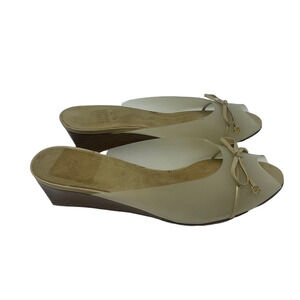 Stuart Weitzman Translucent Jelly Open Toe Sandal Wedges Womens 6